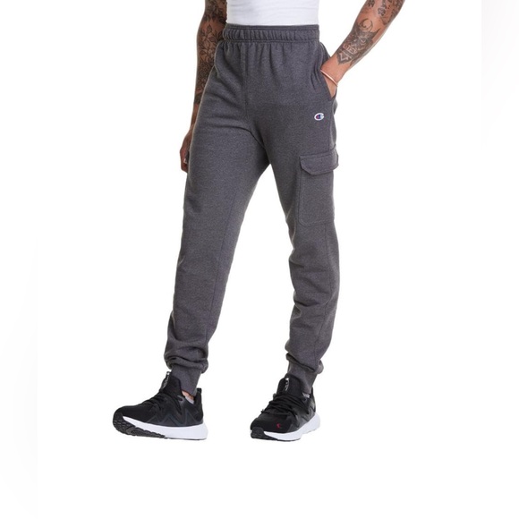 Champion Men's Powerblend Ankle-Length Joggers Sweatpants XXL Big